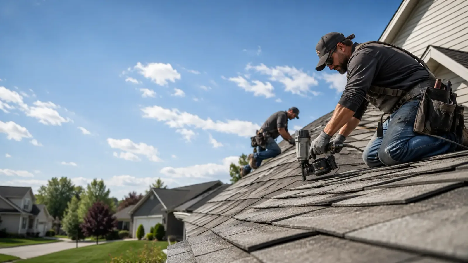 Storm Damage Roof Repair in Hermon, NY near me